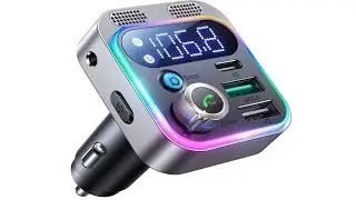 Review: 2022 Bluetooth 5.3 FM Transmitter for Car, JOYROOM [Stronger Dual Mics & HiFi Deep Bass