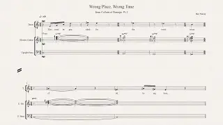 PECULATE - Wrong Place, Wrong Time (Score / Sheet Music)