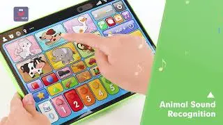Hahaland Trilingual Learning Tablet for Toddlers #toddlertoys #montessori #toysfortoddlers