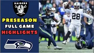 Las Vegas Raiders vs Seattle Seahawks Game 3rd Full Game Highlights | NFL Preseason Highlights 2025