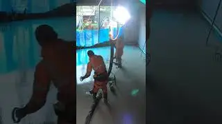Satisfying Concrete Pour Loop #shorts