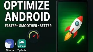 Как оптимизировать Android для скорости | Ускорьте свой телефон с помощью Shizuku и ZipFlash