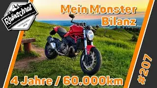 Meine Monster Bilanz | Ducati Monster 821 nach 4 Jahren und 60.000km | #207