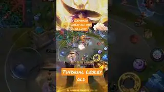 tutorial Lesley old Jess no limit nostalgia #mobilelegends #shortmlbb #jessnolimit #lesley #trending