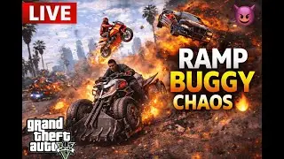 🔴GTA V LIVE | Full On Chaos And Epic Car Destruction | Krishna Gaming Is Live