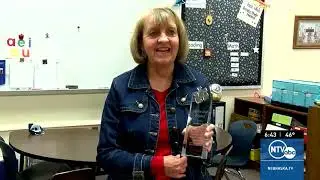 Local teacher receives 