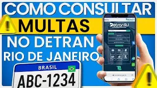 🔎 Como consultar multas de um ve&iacute;culo no Estado do Rio de Janeiro (RJ) 🚗💨