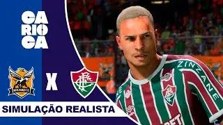NOVA IGUAÇU X FLUMINENSE | Campeonato Carioca 2026 | Simulação Realista