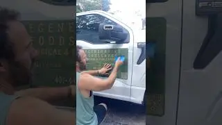 How to successfully install a car door decal sticker from Vistaprint.