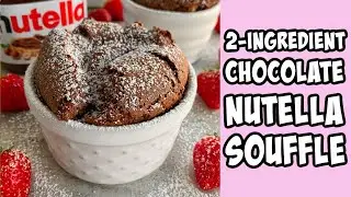 Nutella Souffl&eacute; Recipe #shorts