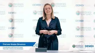Presentazione Corso di Laurea DEMDI - Uniba - Prof.ssa Grazia Dicuonzo
