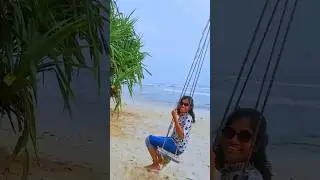 swinging in a paradise - Ahangama beach srilanka | beach swing sri lanka | srilankan travel diaries