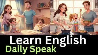 Daily English Conversation | Speak English Naturally | Morning to Bedtime Routine | Slow English