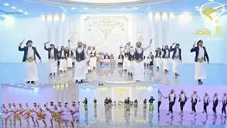 اوبريت2023 في اليمن فرقة احلى رقص بلون مختلف والحان مختلفه وشكل جديدمن عرس ادم ناصرحسين قاعة الظفره