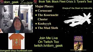 Star Wars Expanded Universe Book Talk 16 Black Fleet Crisis 3 Tyrants Test