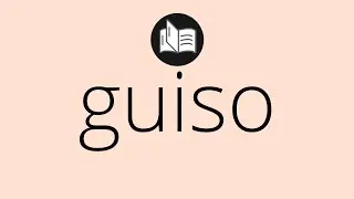 Que significa GUISO &bull; guiso SIGNIFICADO &bull; guiso DEFINICI&Oacute;N &bull; Que es GUISO &bull; Significado de GUISO