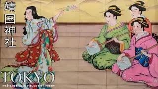 Yasukuni Jinja (Shinto Shrine ) - ⛩  靖国神社 in Tokyo city - Japan walk video|#explorejapan #4k #japan