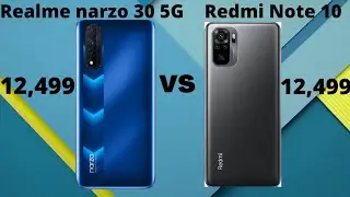 Realme Narzo 30 5G vs Redmi Note 10