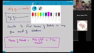 L 6 finding number of molecules from Avogadros number and extra calculations
