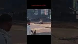 GTA V Carnage with Multi-Barrel Machine Gun! 🔫💥 Total Chaos in Los Santos! #Shorts