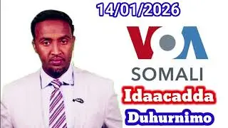 VOA Somali Radio Idaacadda Duhurnimo14.01.2026