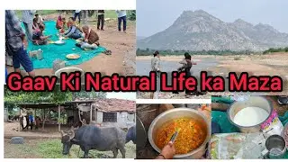 Gaav Ki Natural Life ka Maza | Simple Village Life Vlog | Desi Lifestyle Vlog in Hindi