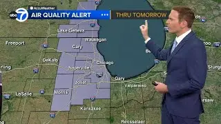 Air quality alert extended through Thursday for parts of Chicago area