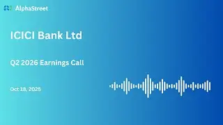 Телефонная конференция по итогам второго квартала 2025-26 финансового года ICICI Bank Ltd