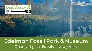 Edelman Fossil Park 🦖 Quarry Dig for New Jersey Fossils