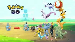 💧 EVOLVING MARSHTOMP INTO SWAMPERT IN POK&Eacute;MON GO! 💧