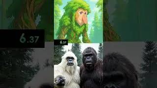 Yeti and Bigfoot - Missing Rap Songs brainrot 🙀 PART 2 #brainrot #funny