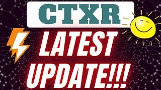 CTXR Stock Update - Citius Pharmaceuticals stock update.