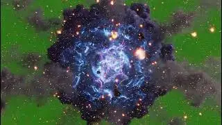 Intense Magic Green Screen Explosions: Powerful Spell FX Overlays