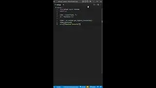 YOUTUBE VIDEO DOWNLOADER WITH PYTHON IN 45 SECONDS 🔥💖 #shorts