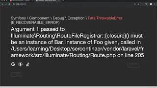 #7  Laravel Binding
