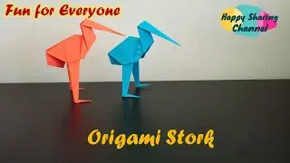 Origami Stork - Fun for Everyone