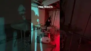 BTS shooting the music video for our next single &lsquo;Mother&rsquo; (sticky hands are boss cymbal mutes)