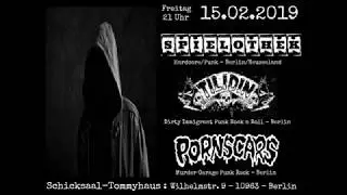 Pornscars - Straightjacket - TommyHaus, Berlin 15/02/2019
