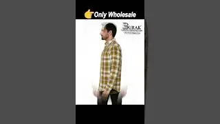 Burak Cotton Check Shirt | Wholesale | Manufacturer | B2B | In Delhi #shirts #mensfashion