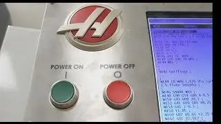 Haas CNC Mill Powerup Process - Clark Magnet High School SSP