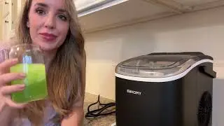 EUHOMY Countertop Ice Maker Machine | Portable Summer Fast Ice Machine