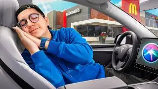 DEJO QUE MI TESLA DECIDA LO QUE COMO POR 24 HORAS
