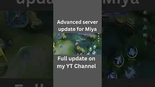 Advanced server latest update for miya. Like and subscribe thanks!