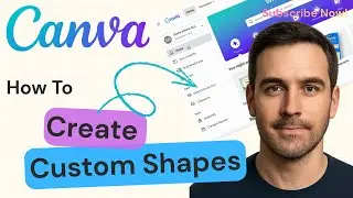 How To Create Custom Shape Frames In Canva | Canva Tutorial 2025