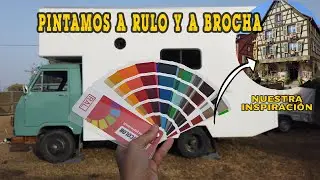 Pintamos Camión A RODILLO! Efecto MADERA Sin Pistola y Sin Compresor Aire | Al Son de mi Furgón