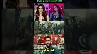 Raid 2 movie star cast fees ! Ajay Devgan movie fees ! #raid2 #upcomingmovie #bollywood