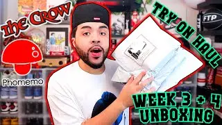 Supreme FW21 Week 3 & 4 UNBOXING | The Crow Tees + Phomemo Printer REVIEW
