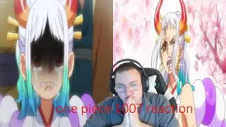 YAMATO WAS AT THE EXECUTION one piece 1007 reaction