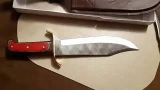 Bowie knife unboxing