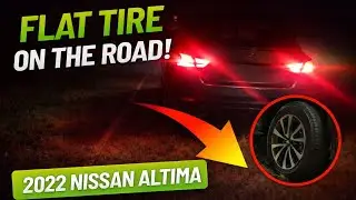 Side of the Road Tire Change | 2022 Nissan Altima